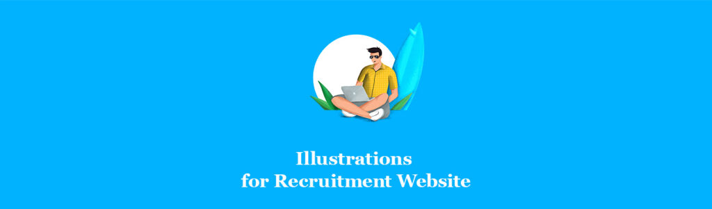 Recruitment Website Illustrations Anna Kupstova