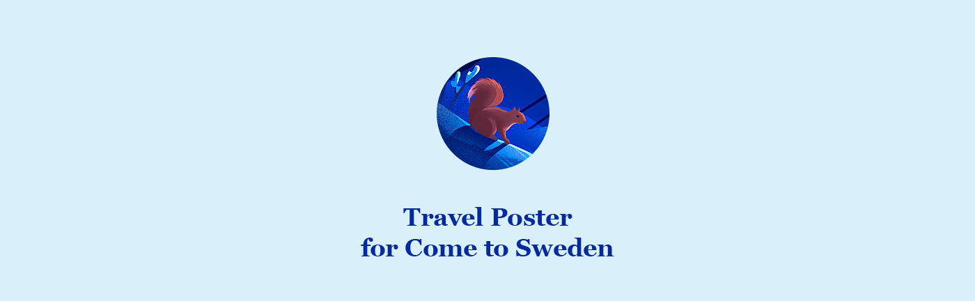 Sweden_travel_poster_by_Anna_Kuptsova_01