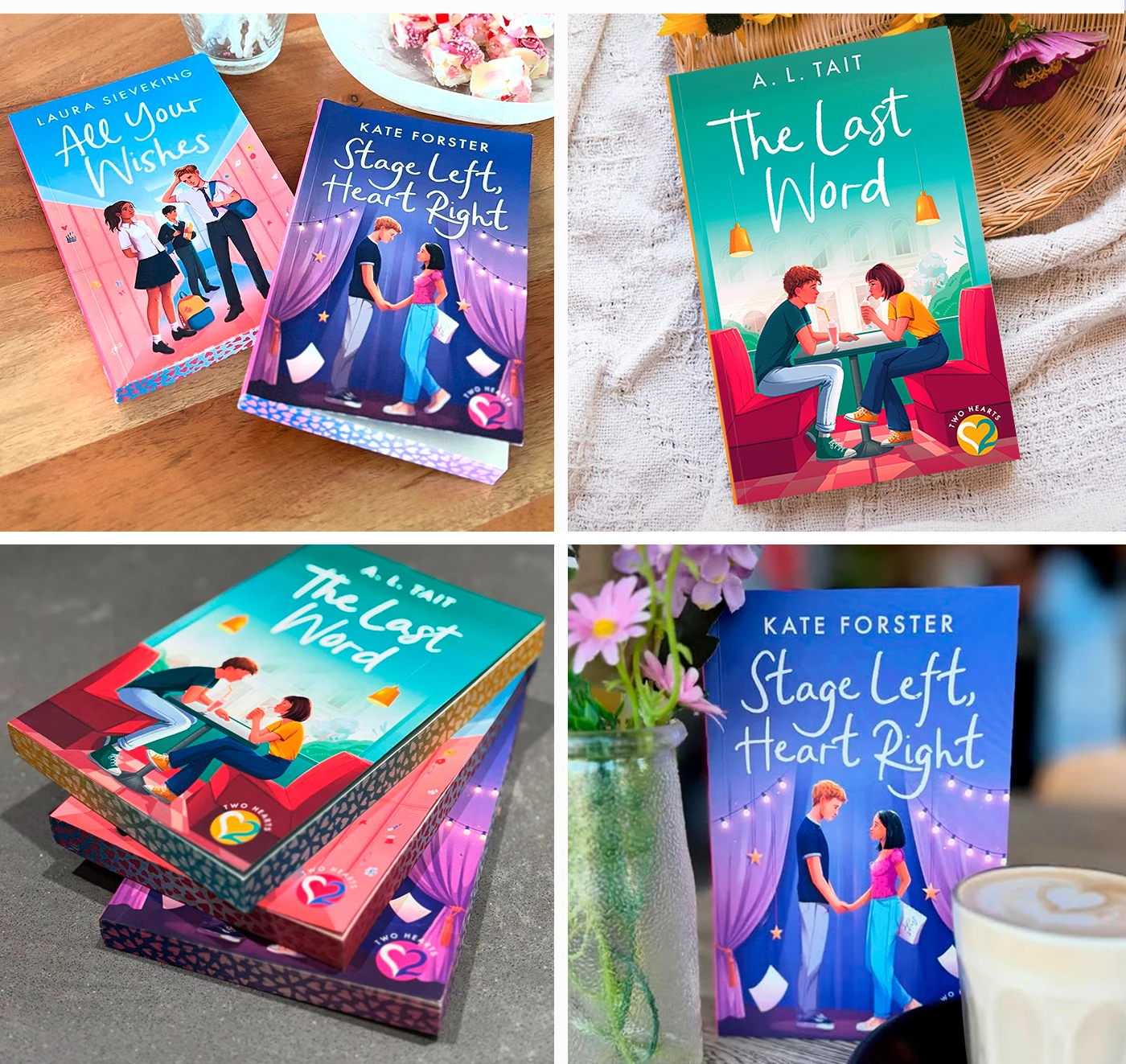 Teen Romance Book Covers by Anna Kuptsova