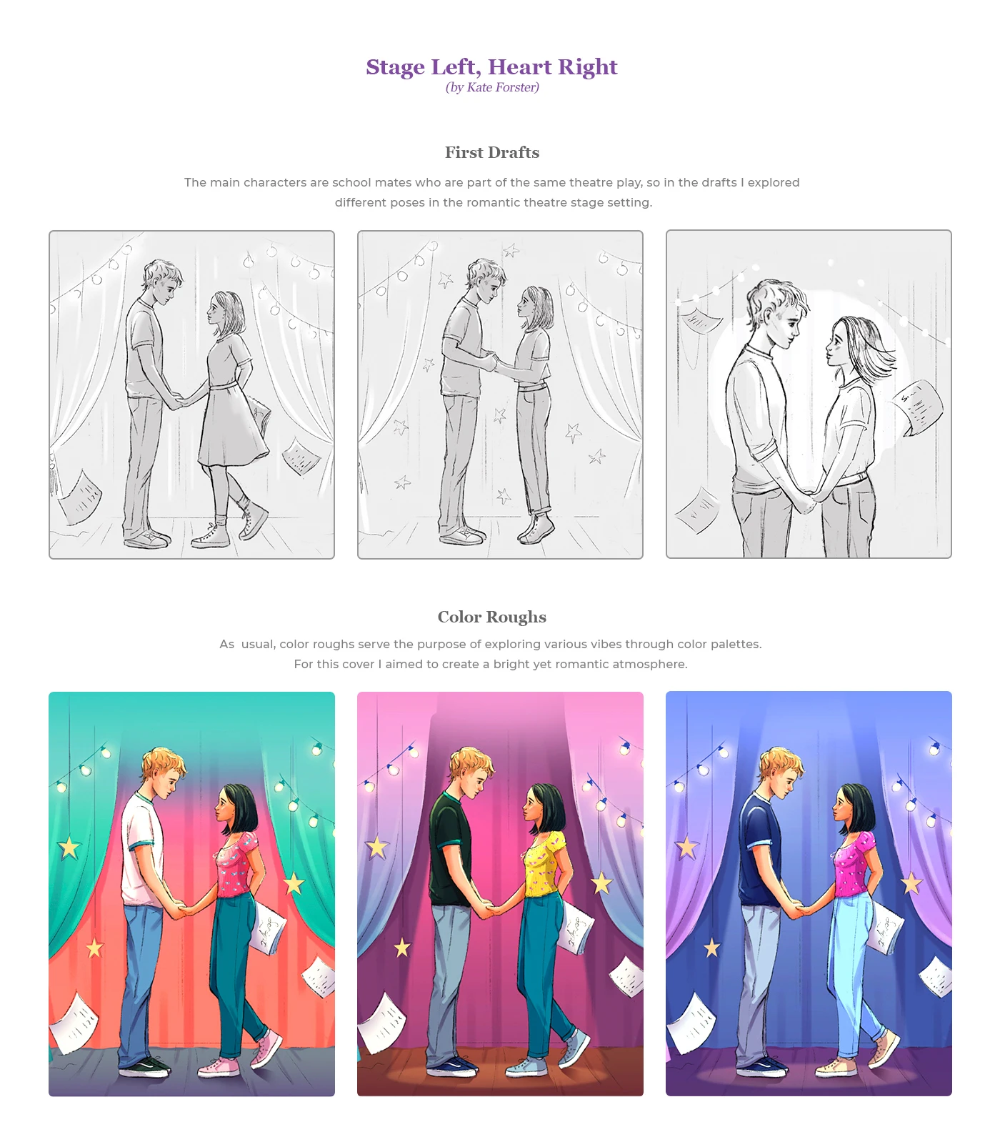 Clean Teen Romance Book Series Covers