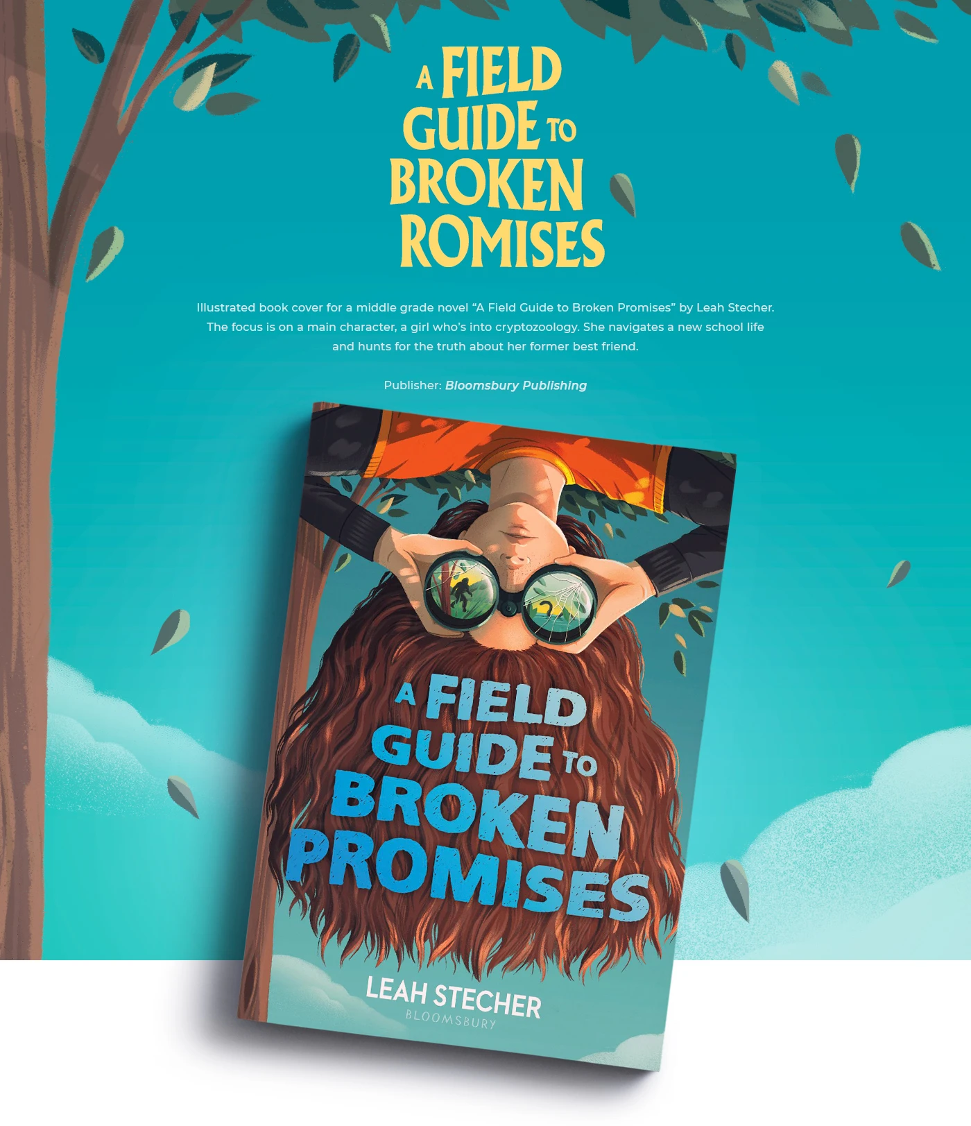 Field Guide to Broken Promises Book Cover by Anna Kuptsova