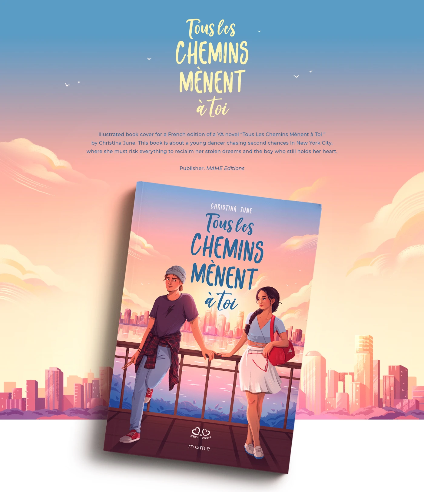 YA Novel Book Cover by Anna Kuptsova